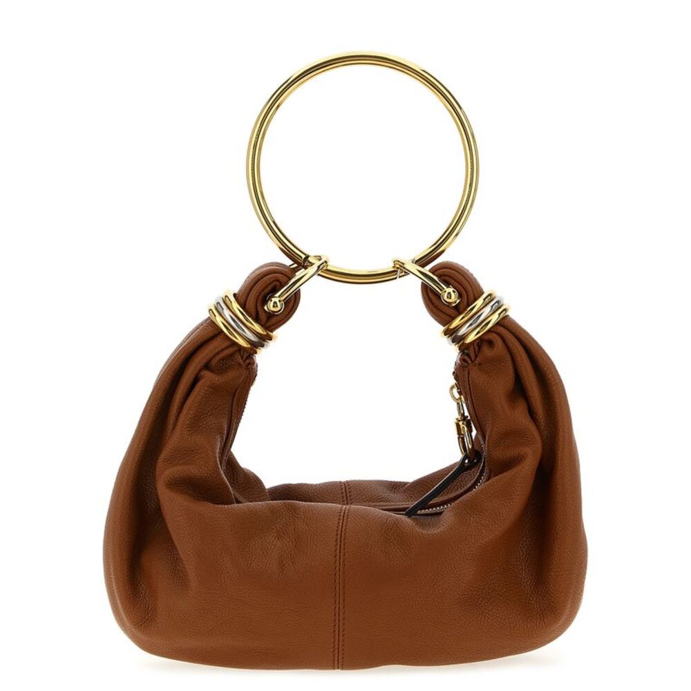 Chloé Brown Calfskin Women's Handbag